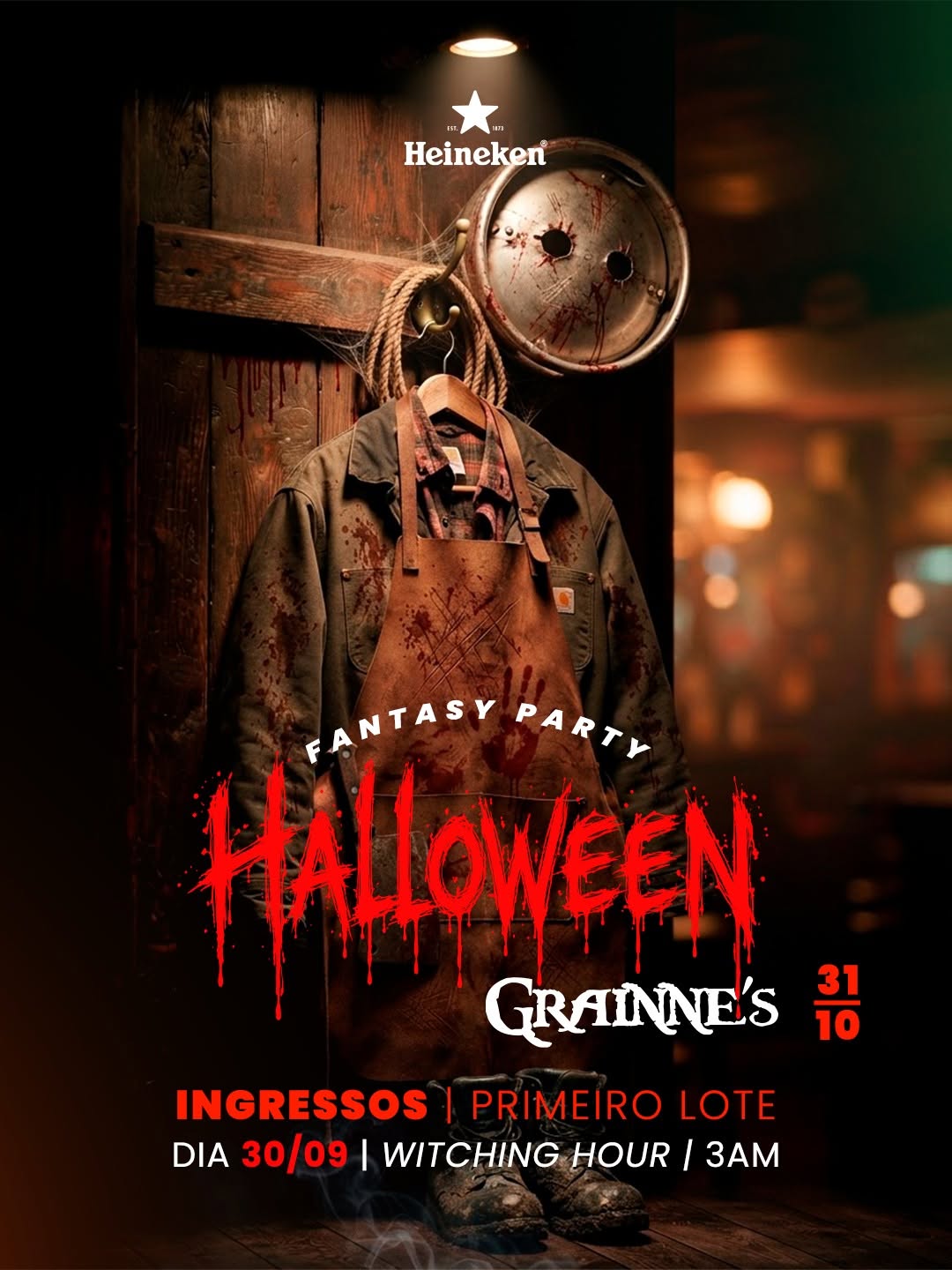 Halloween Fantasy Party no Grainne's Pub