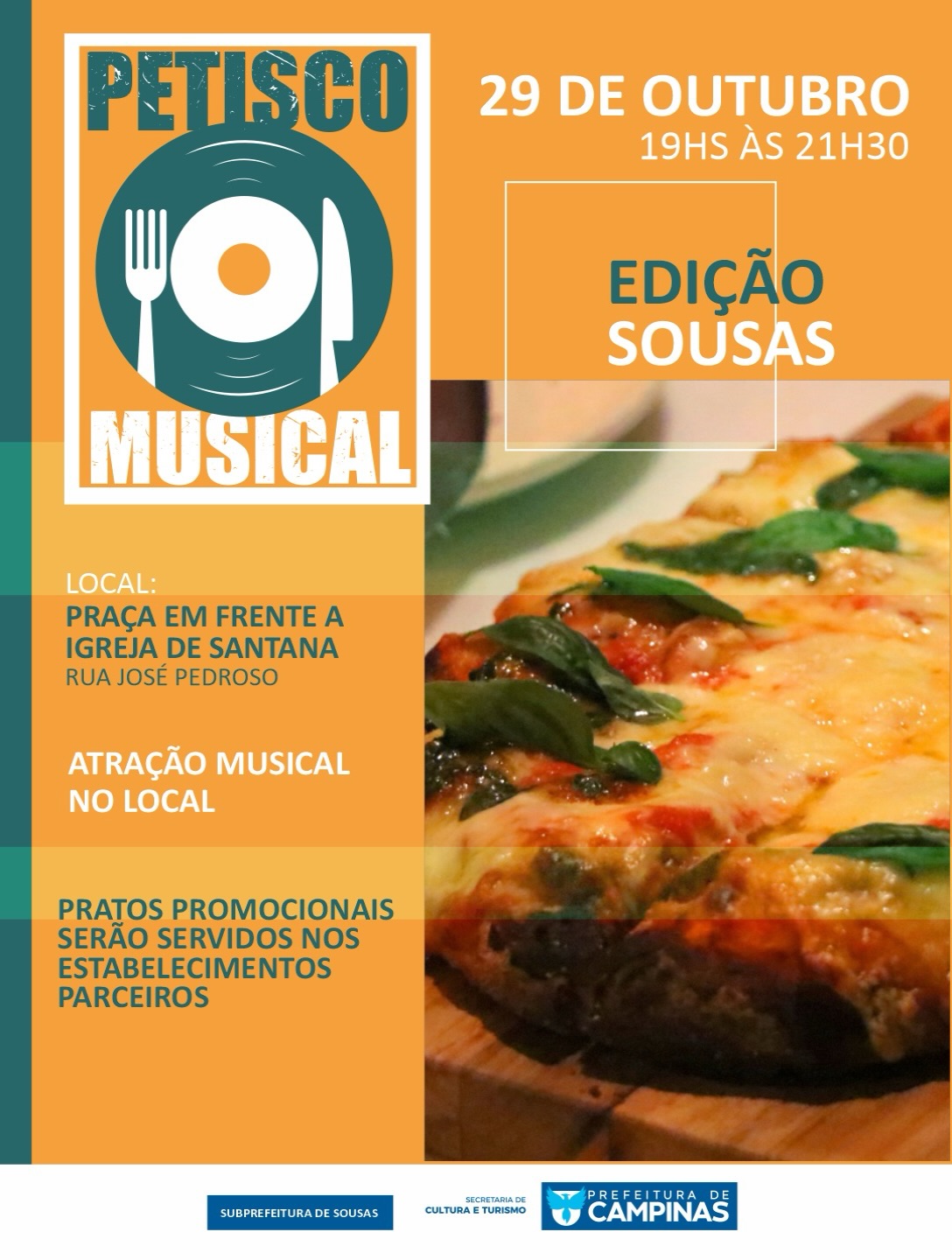 Petisco Musical em Sousas