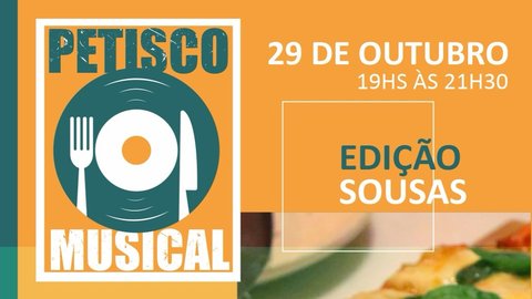 Petisco Musical em Sousas