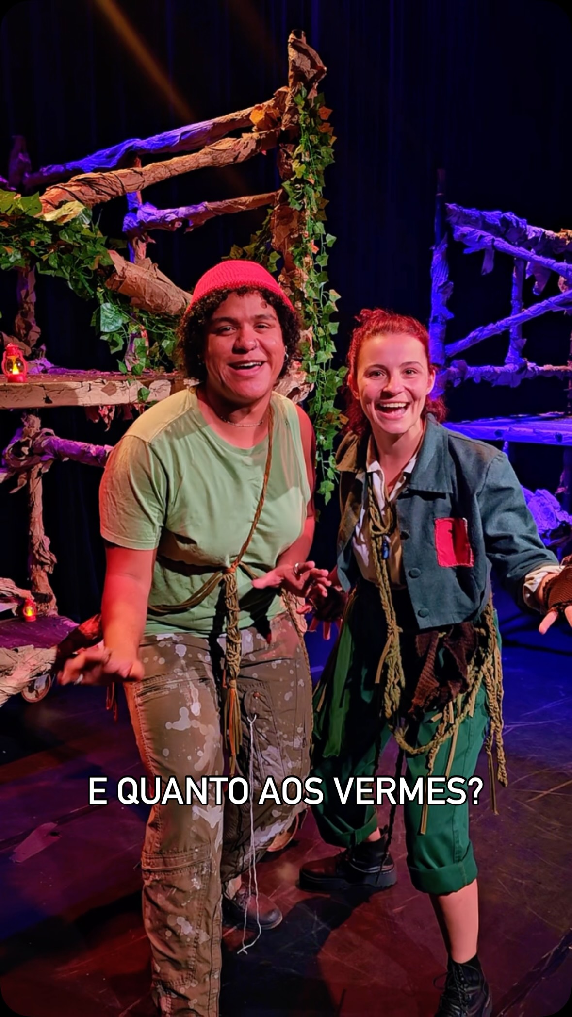 E quanto aos vermes?