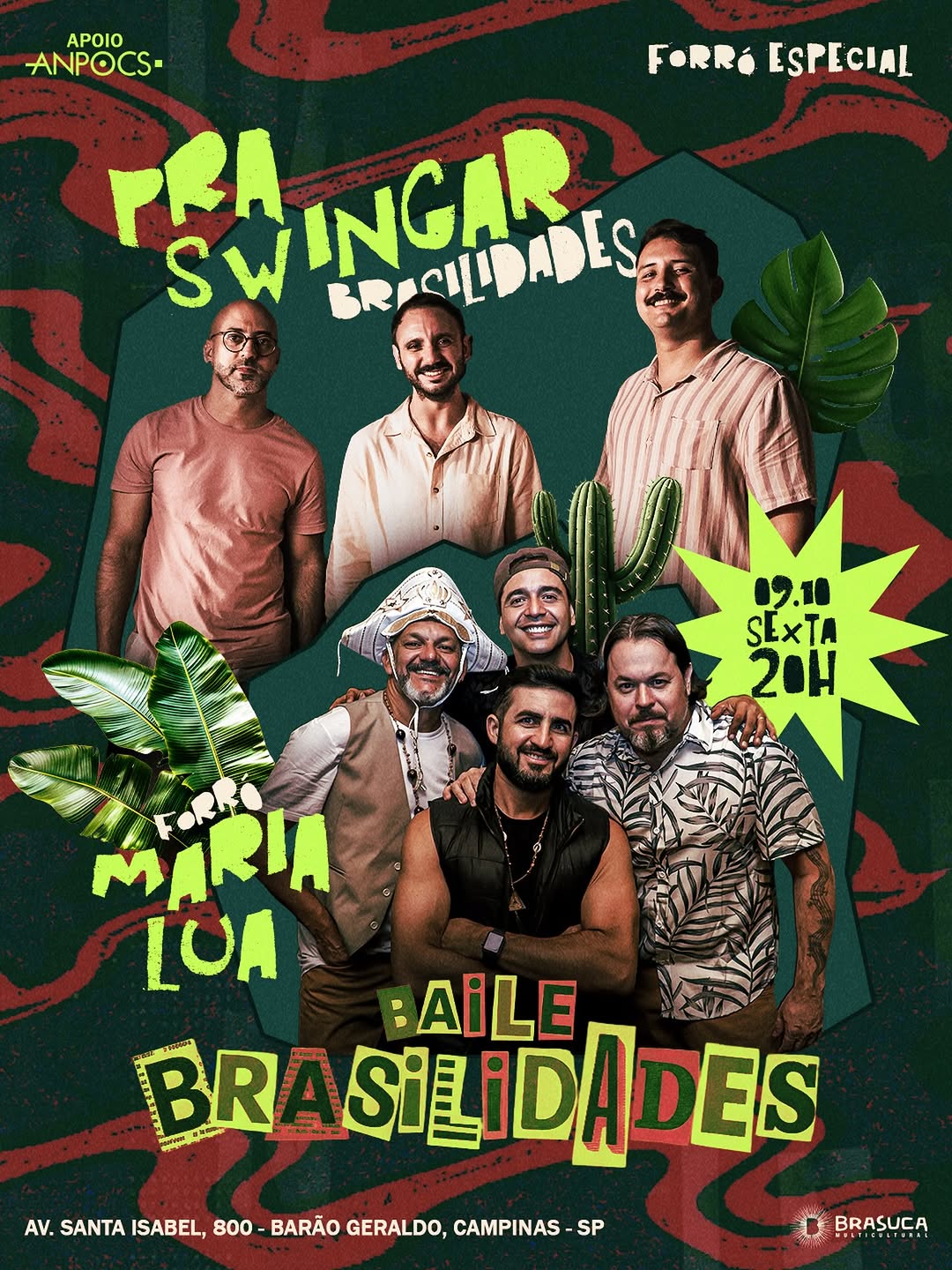 Baile Brasilidades com Forró do Maria Lua e Pra Swingar