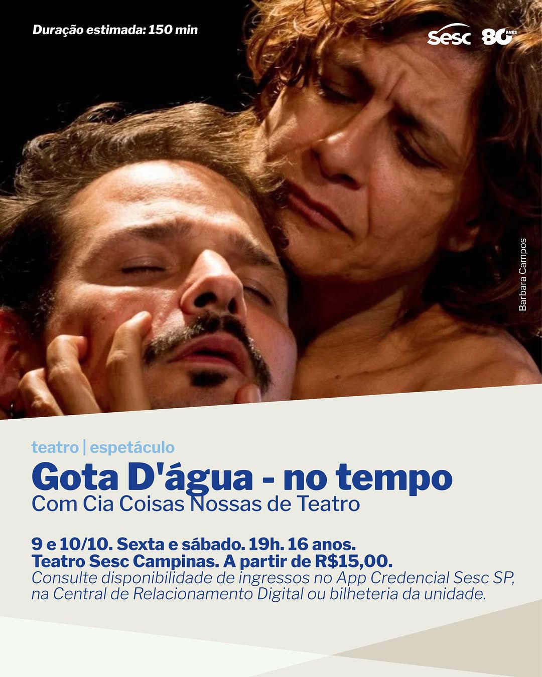 Gota D’Água – no tempo
