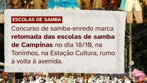 Concurso do Samba-Enredo - Retomada das Escolas de Samba de Campinas