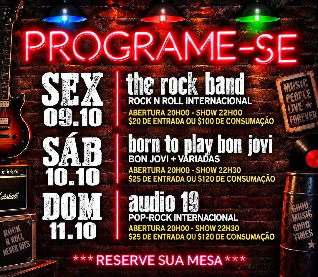 Show Bon Jovi + Várias