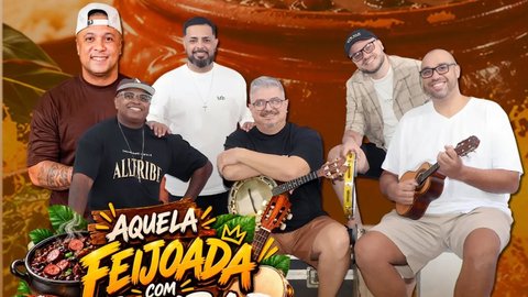 Feijoada com Samba e Sem Tempo e Edgar Martins