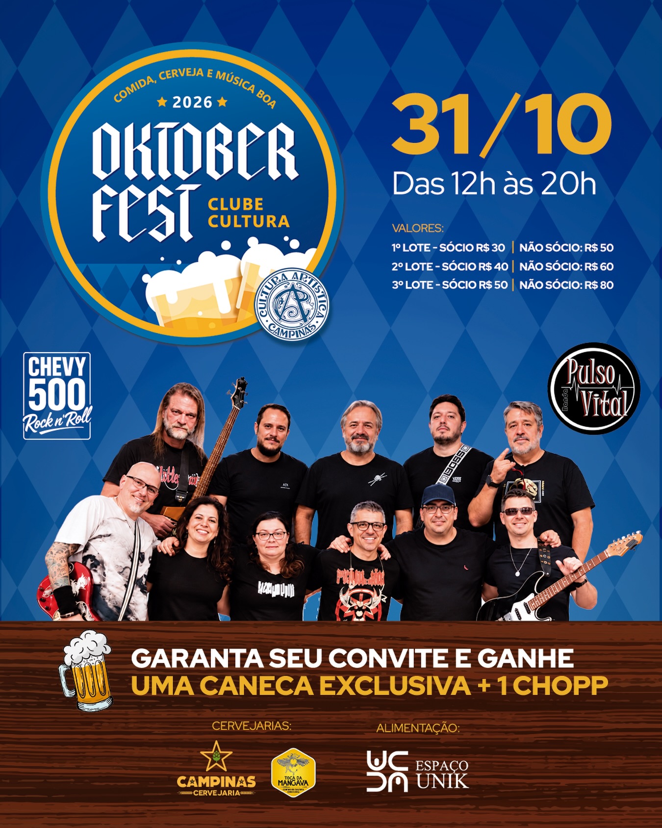 Oktoberfest Clube Cultura 2026