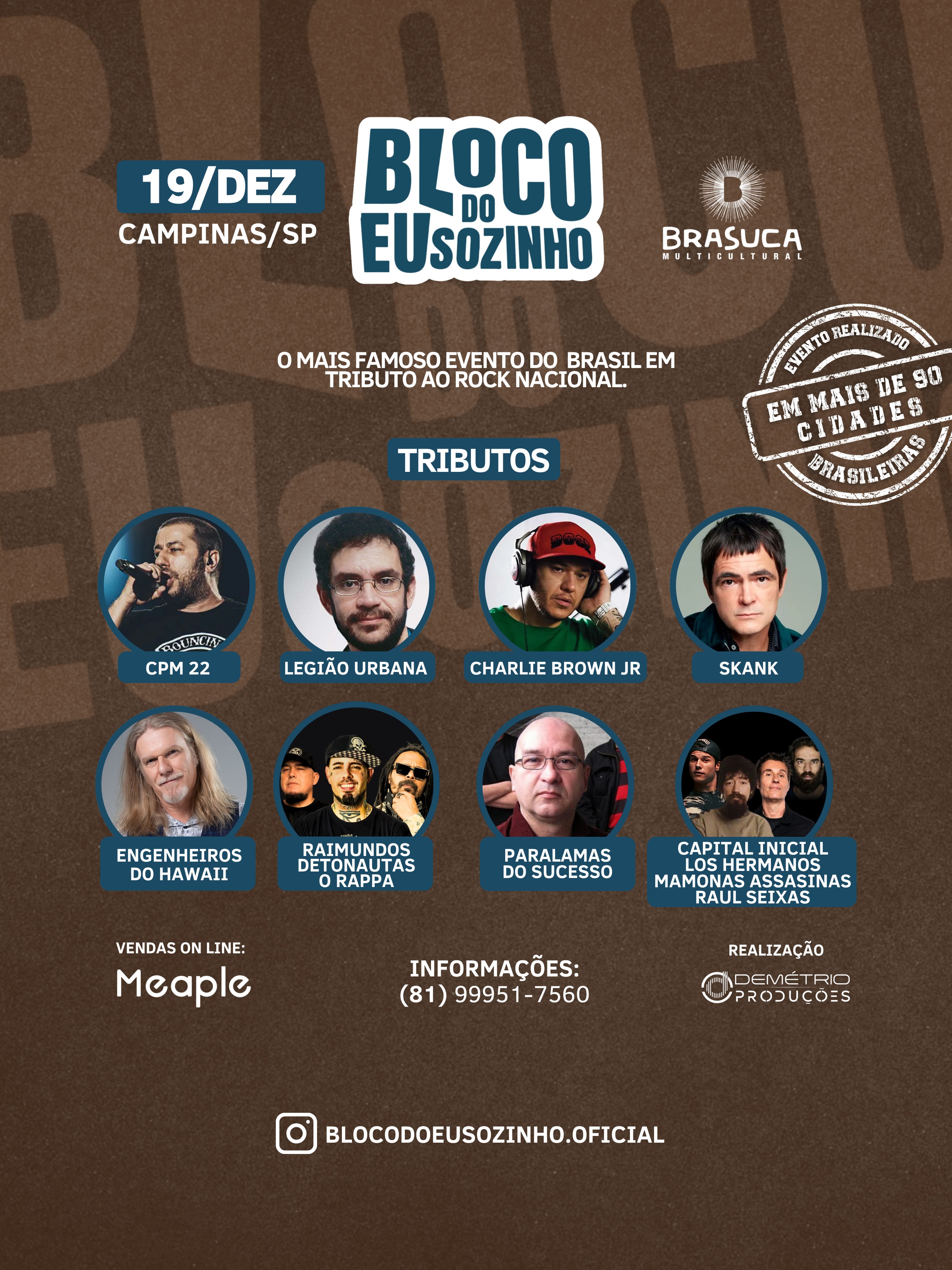 Bloco do Eu Sozinho em Campinas