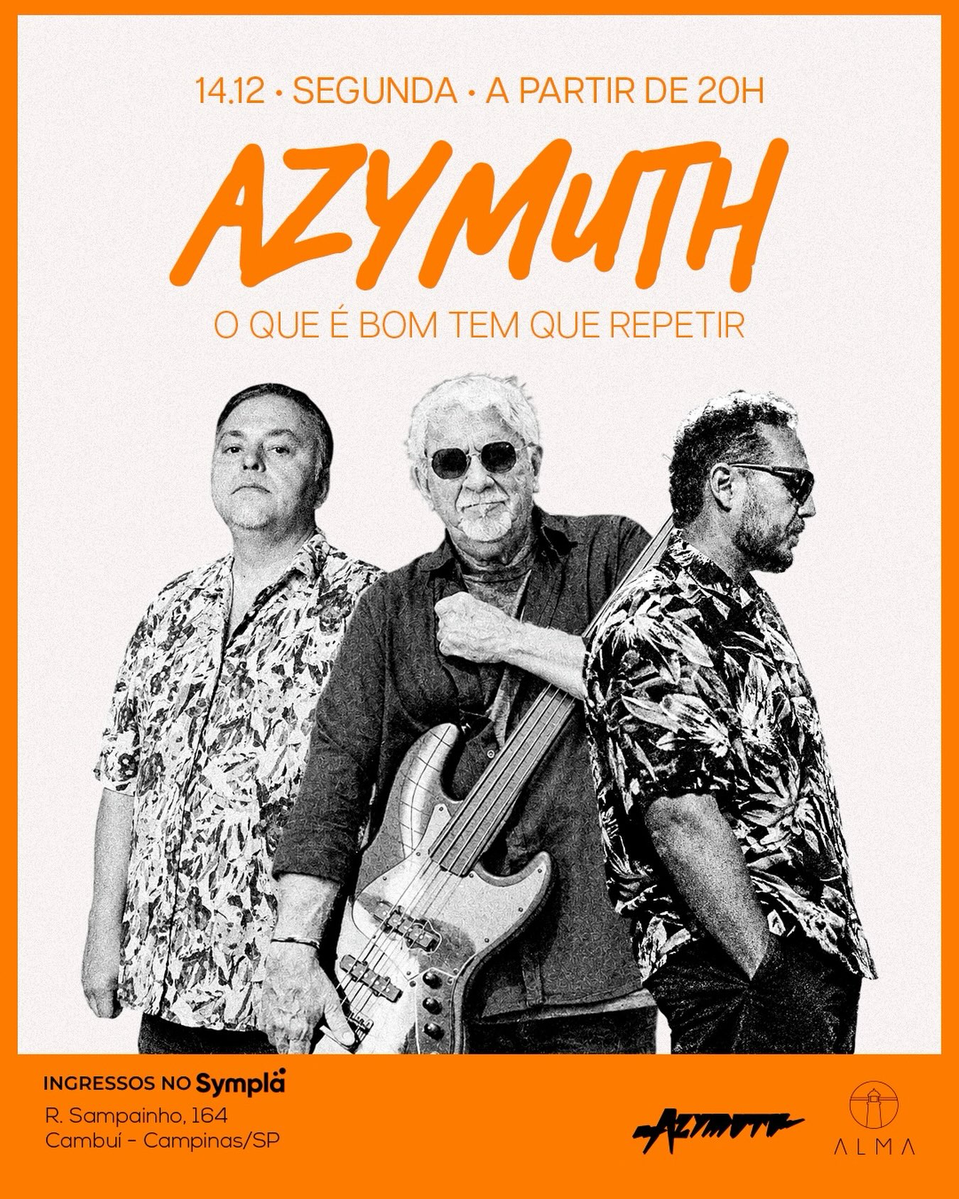 Azymuth no Alma Campinas