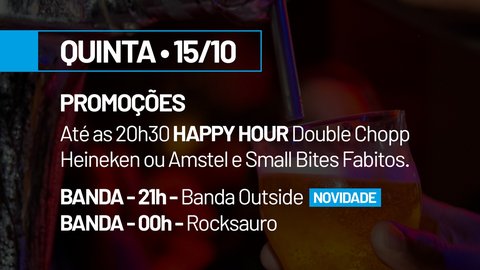 Shows de Quinta-feira