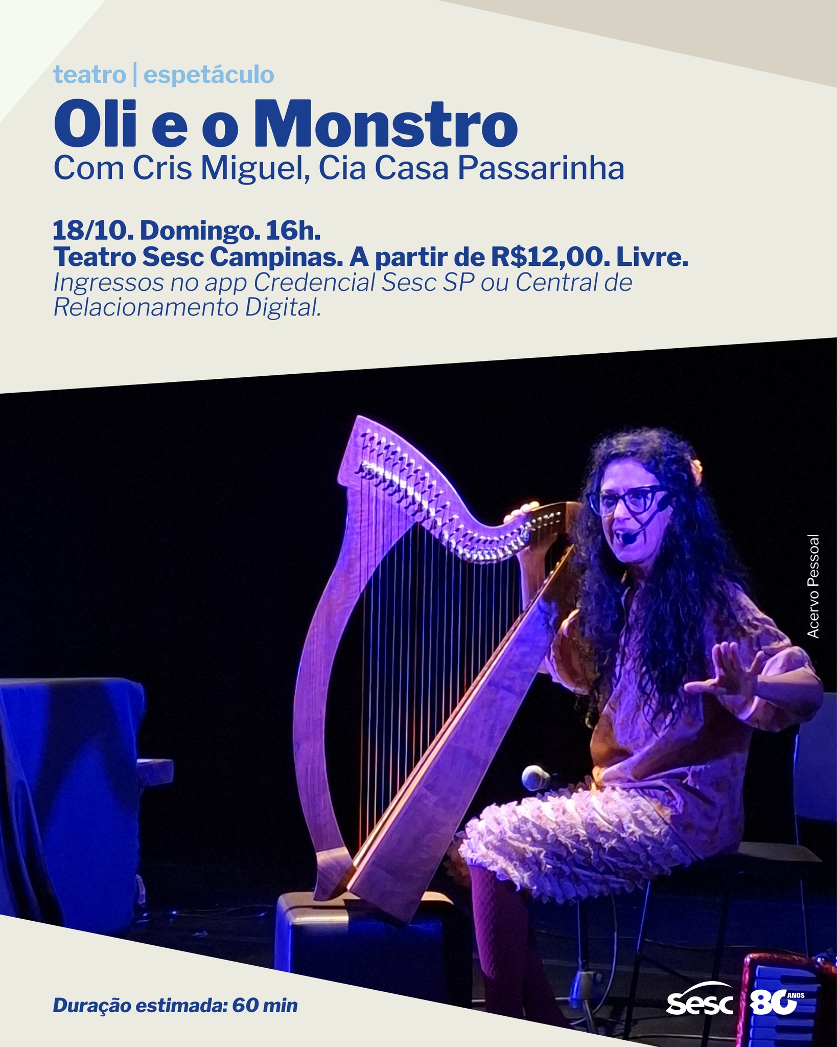 Teatro | Espetáculo: Oli e o Monstro