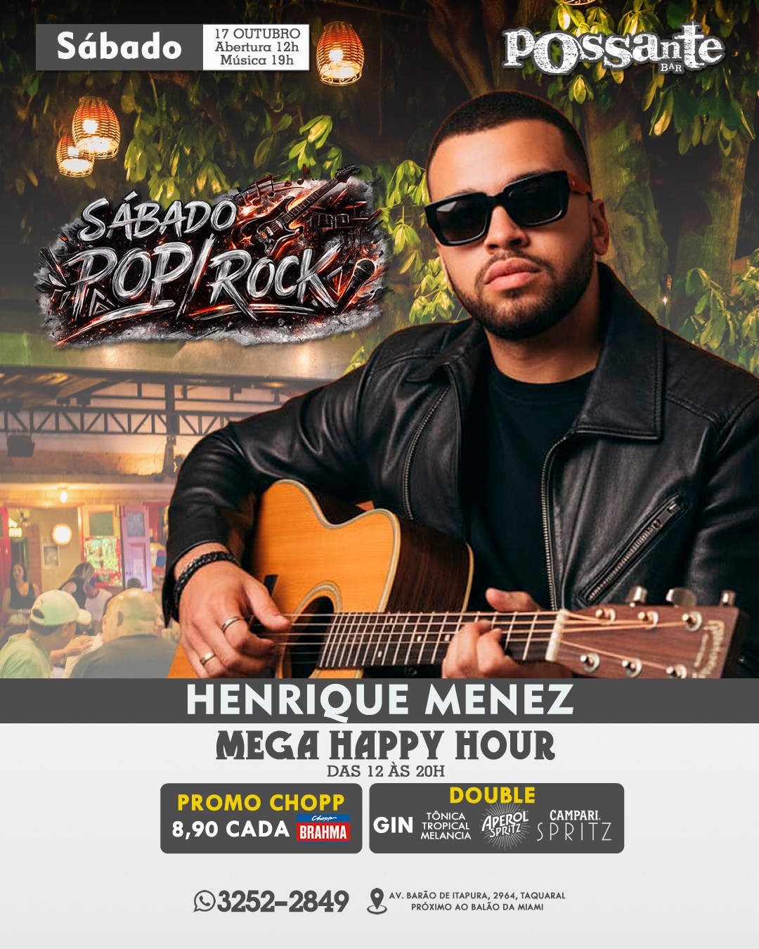 Henrique Menez - Sábado Pop/Rock