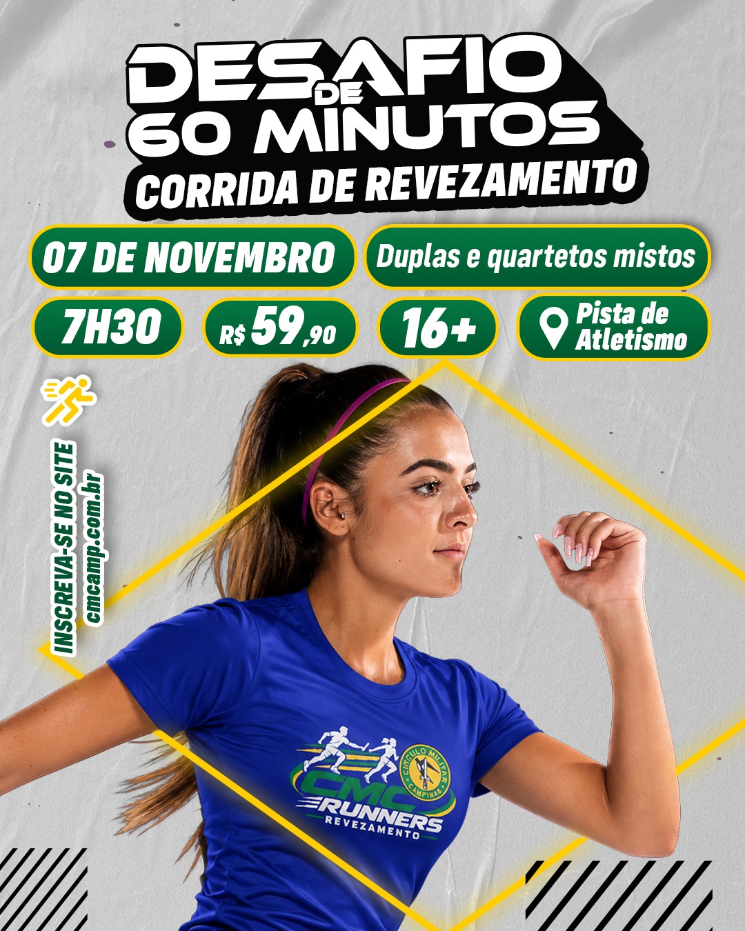 Desafio 60 Minutos | Corrida de Revezamento