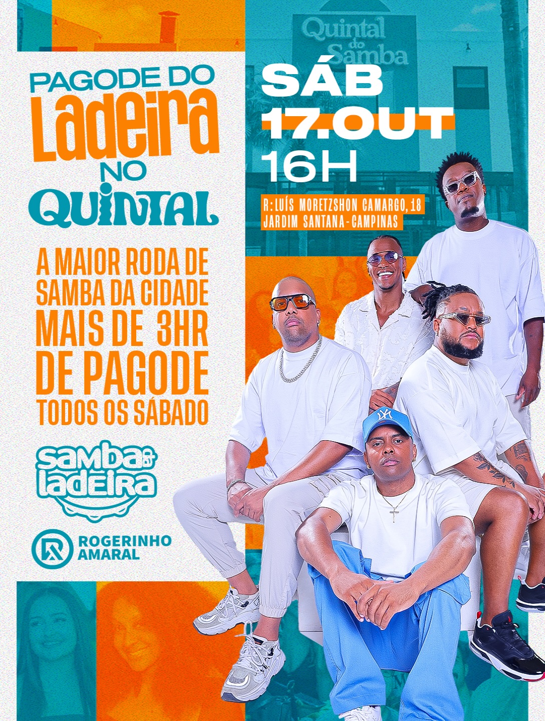 Pagode do Ladeira no Quintal