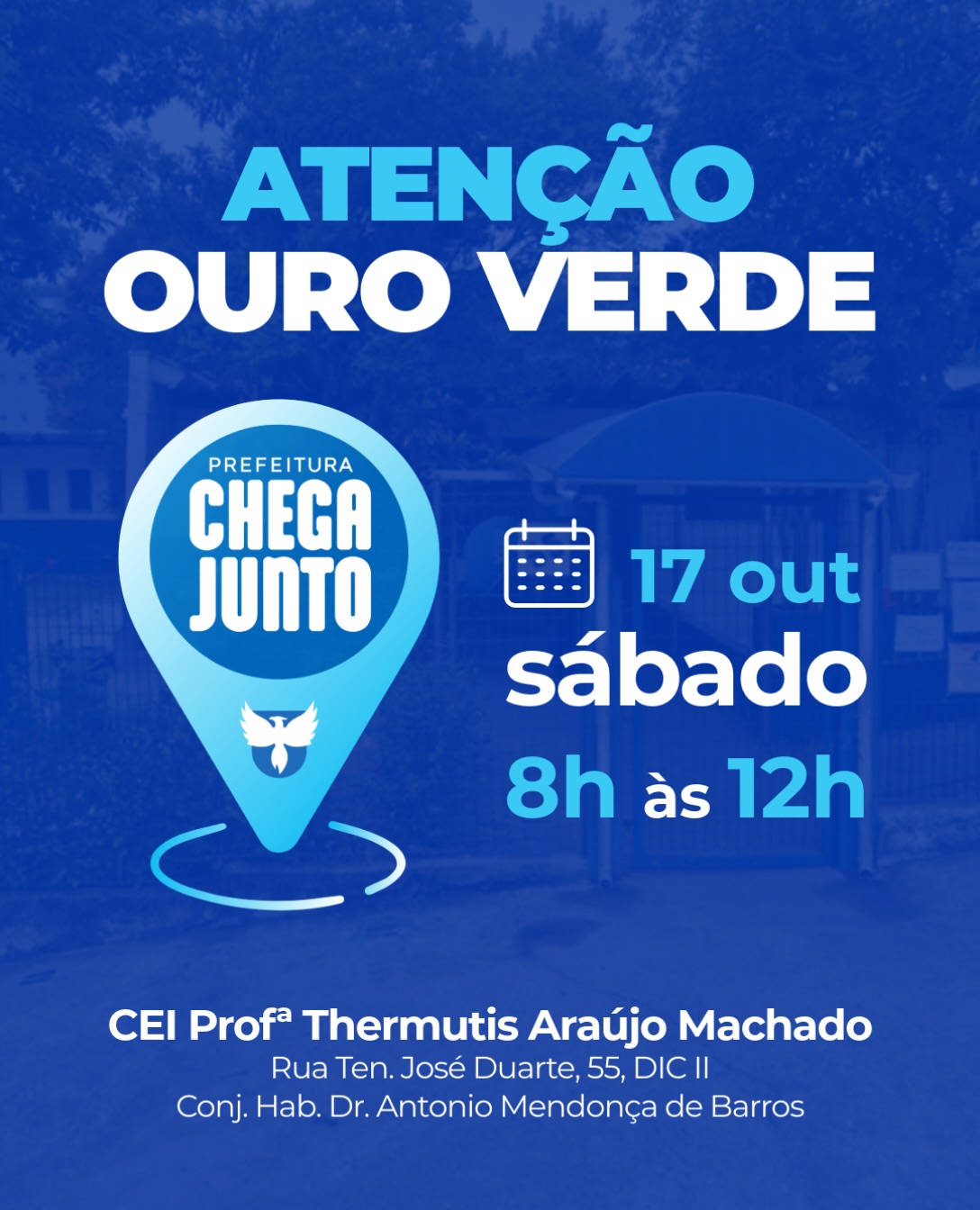 Chega Junto Ouro Verde