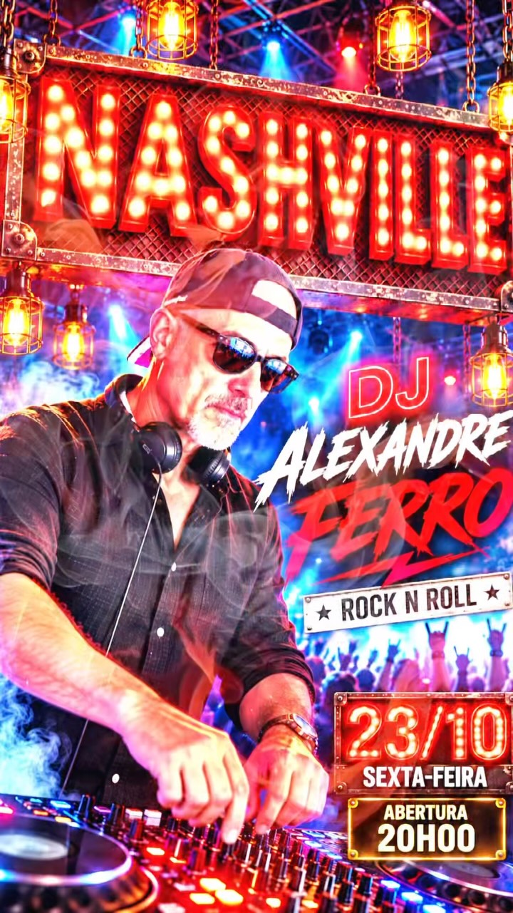 DJ Alexandre Ferro no Clube Nashville
