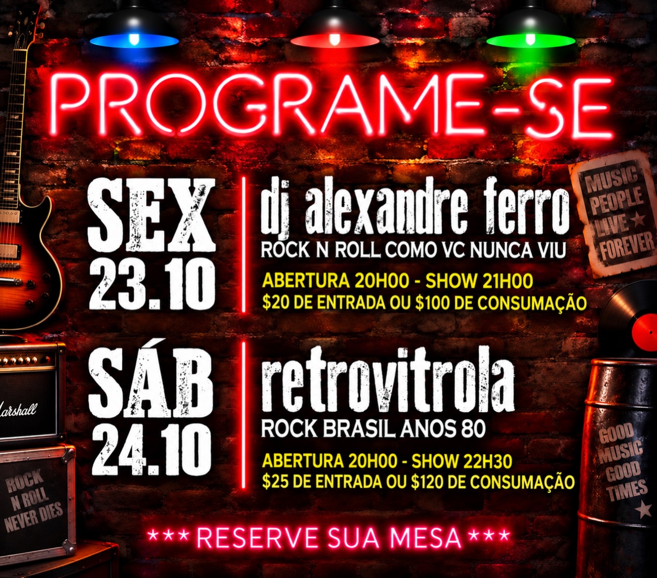 Retrovitrola - Rock Brasil Anos 80