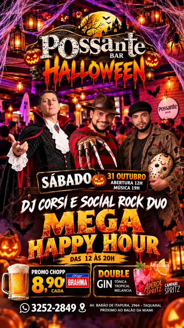 Halloween Possante Bar
