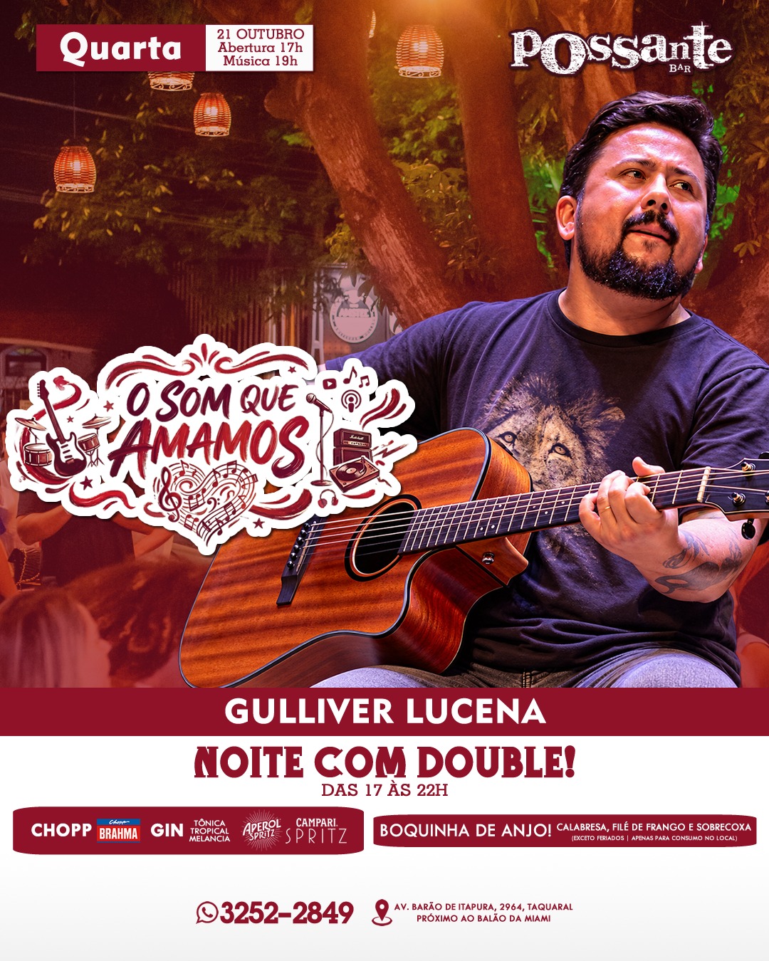 Noite com Double! Gulliver Lucena