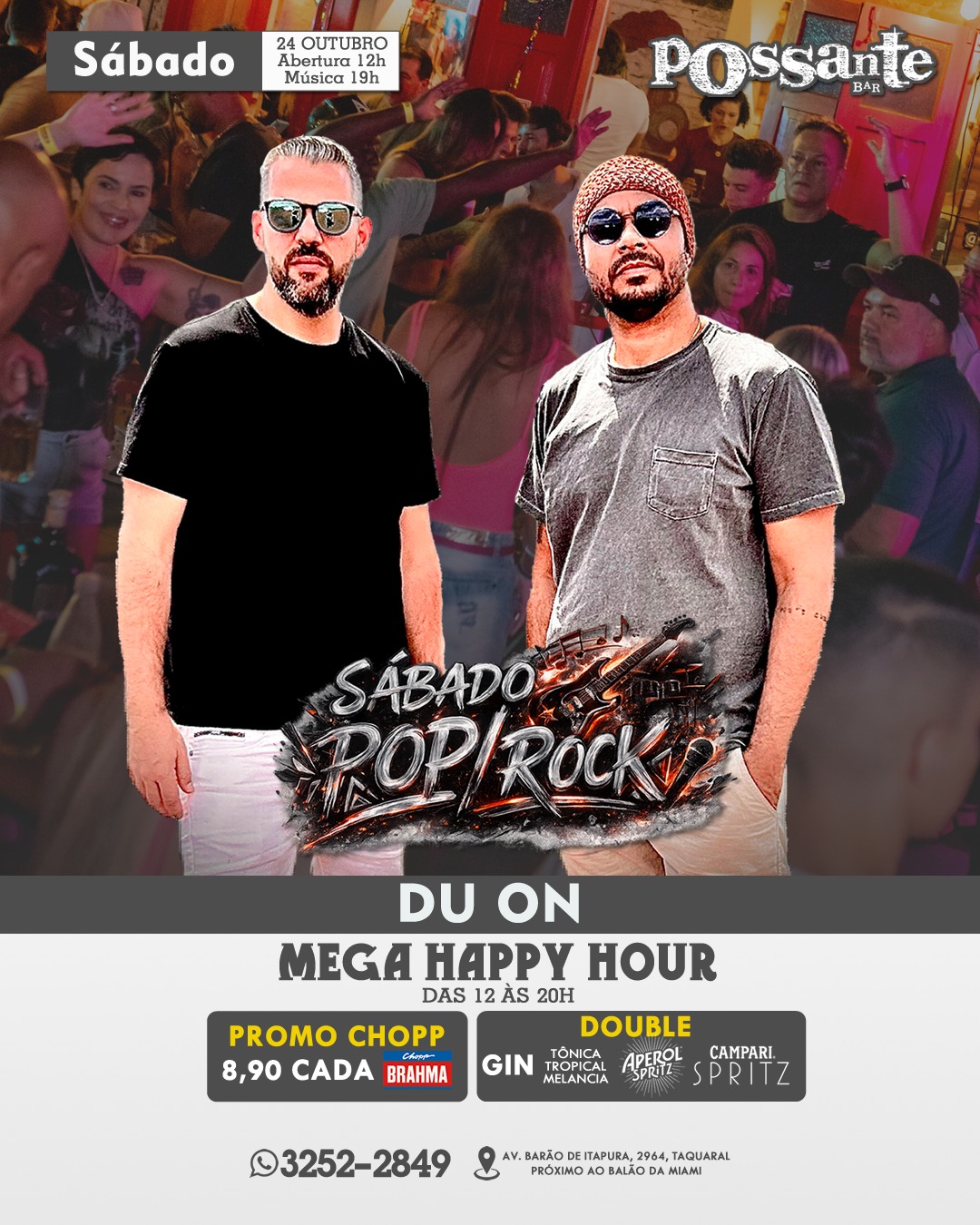 Sábado Pop/Rock com Du On