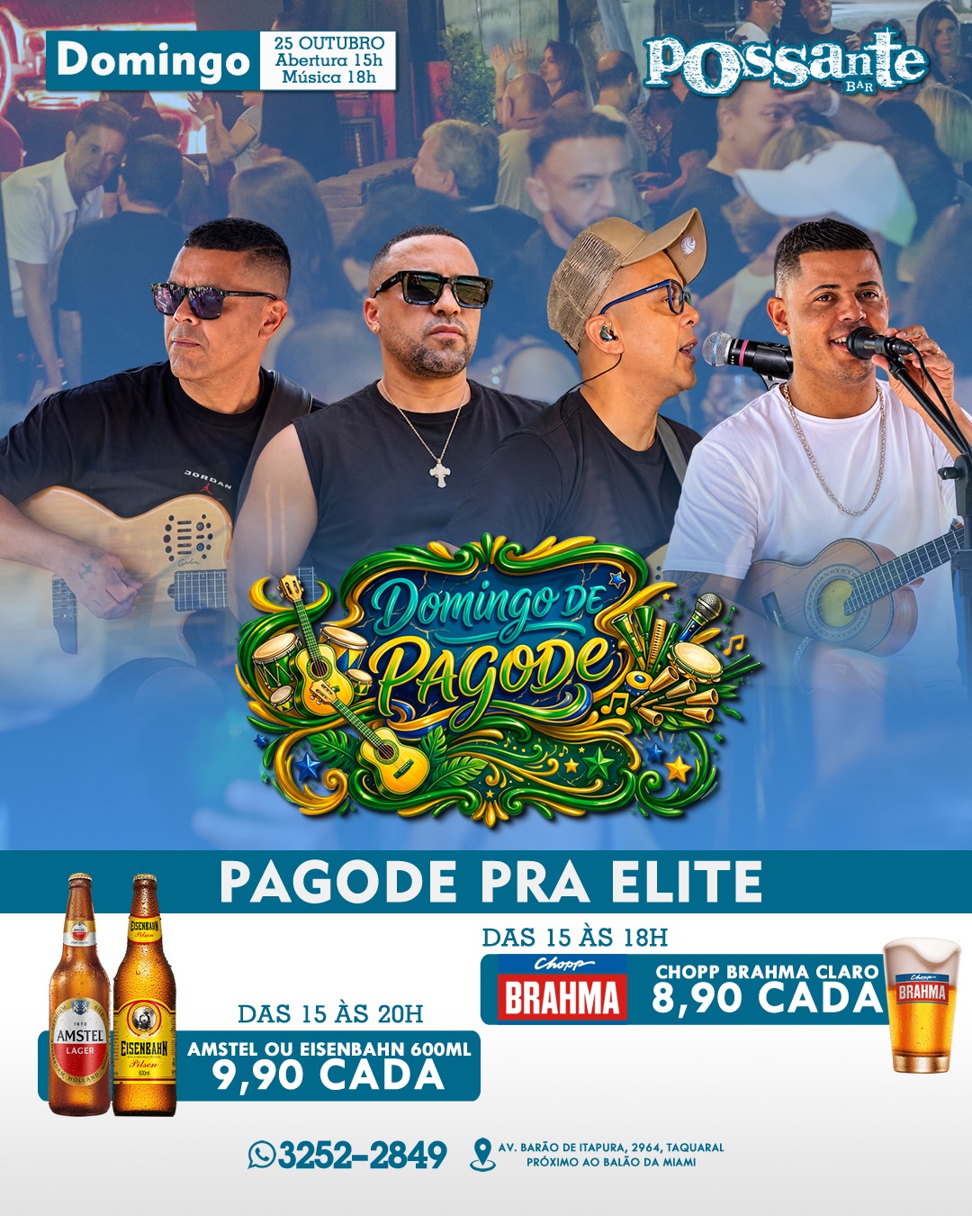 Domingo de Pagode com Pagode Pra Elite