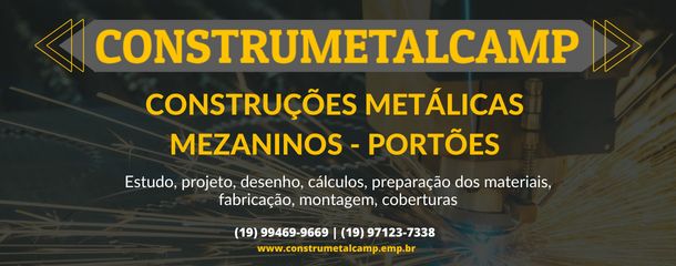 Construmetalcamp - Estruturas Metlicas e Mezaninos