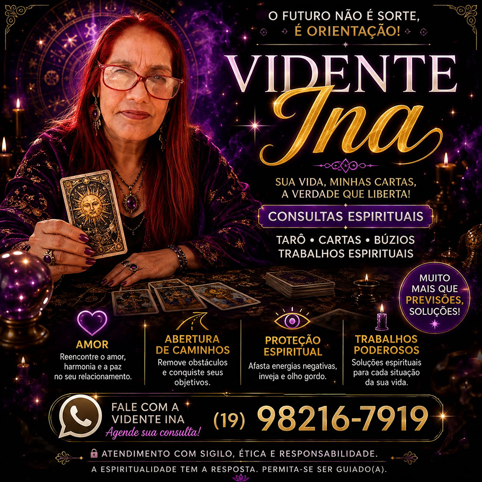 Vidente In� - Atendimentos Espirituais