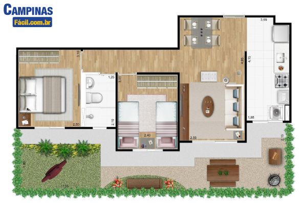 Apartamento em , Sumaré - Villa Matão 2 - Foto 1