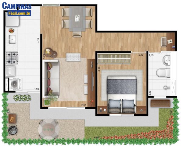 Apartamento em , Sumaré - Villa Matão 2 - Foto 3