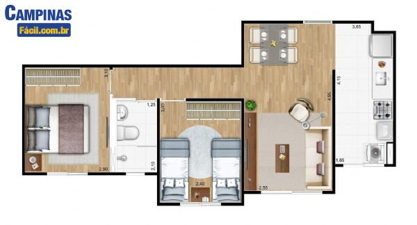 Apartamento em , Sumaré - Villa Matão 2 - Foto 5
