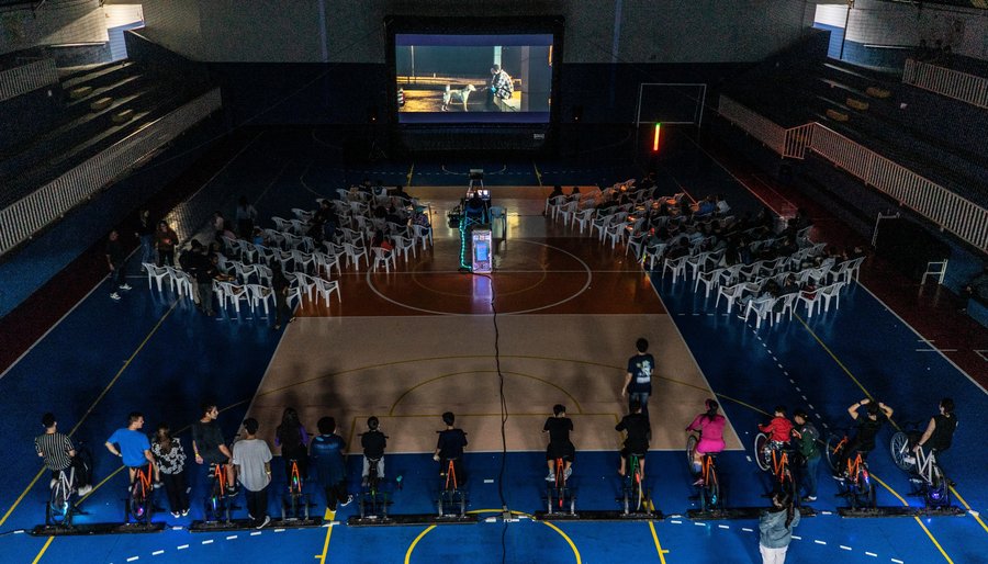 BikeCine leva cinema gratuito movido a bicicletas para Campinas no dia 7 de novembro